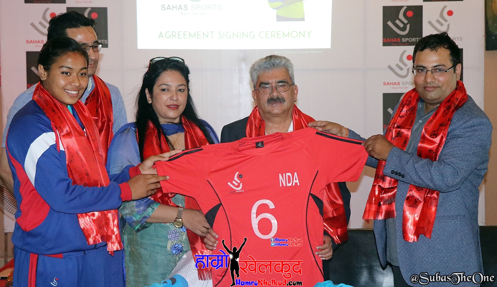 Volleyball player Pratibha appointed brand ambassador of Sahas Sports