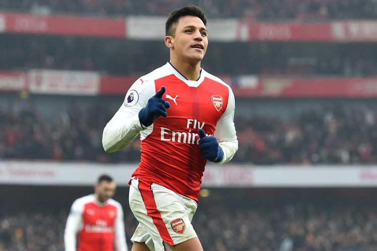 Alexis Sanchez out for 2 weeks