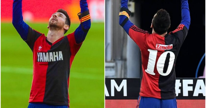 Messi pays tribute to Maradona in Barcelona win