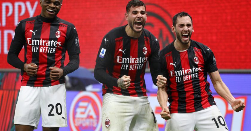 Milan beat Lazio to stay atop