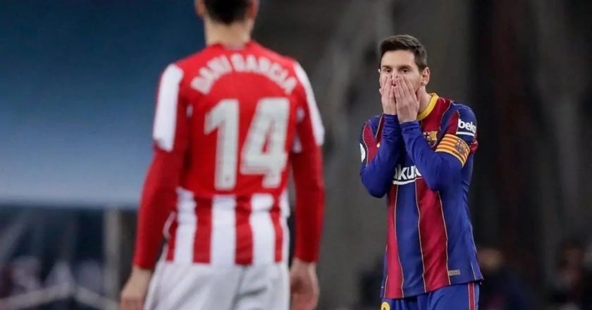 The geniuses who lost their minds in the final against Athletic: Maradona and Messi