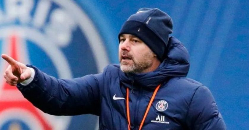 Pochettino arrives at Paris Saint-Germain