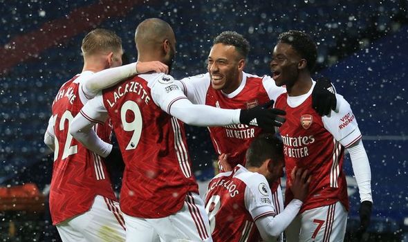 Arsenal thrash West Bromwich Albion
