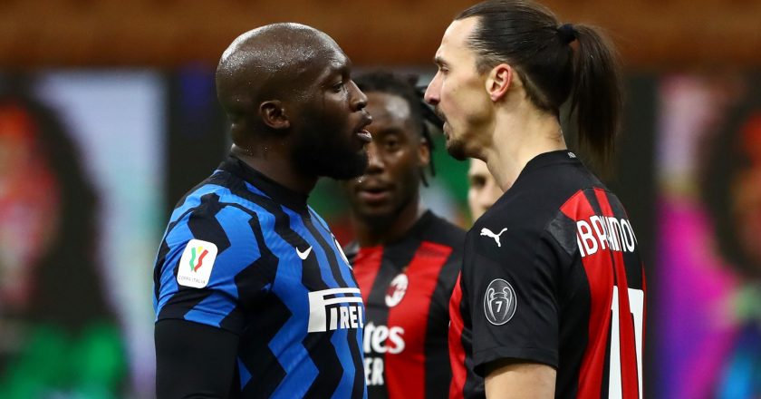 Ibrahimovic sent off as Inter win Milan derby