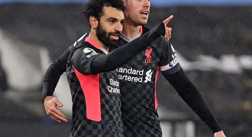 Salah scores brace to take Liverpool to third