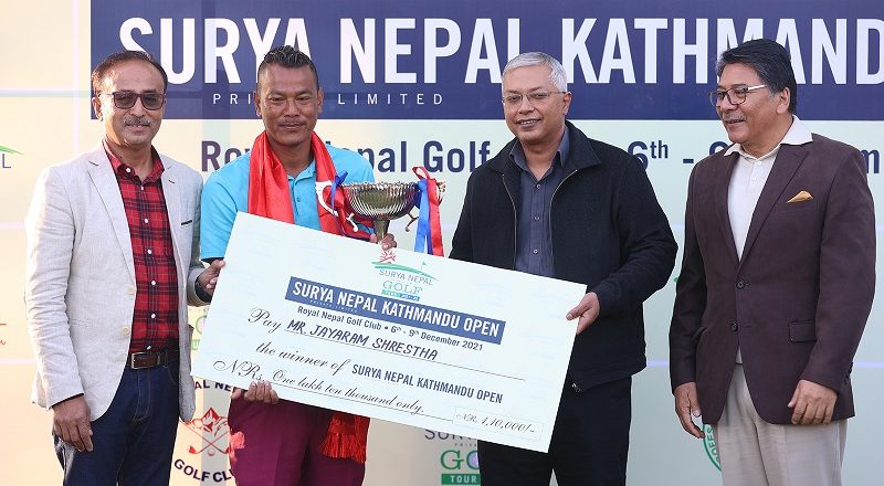 Jayaram Shrestha wins Surya Nepal Kathmandu Open