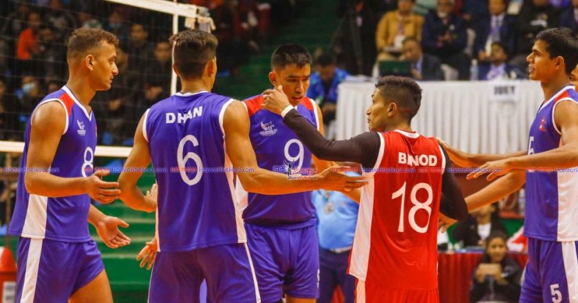 Nepal humbled by hosts B’desh in opening match of Asian Volleyball C’ship