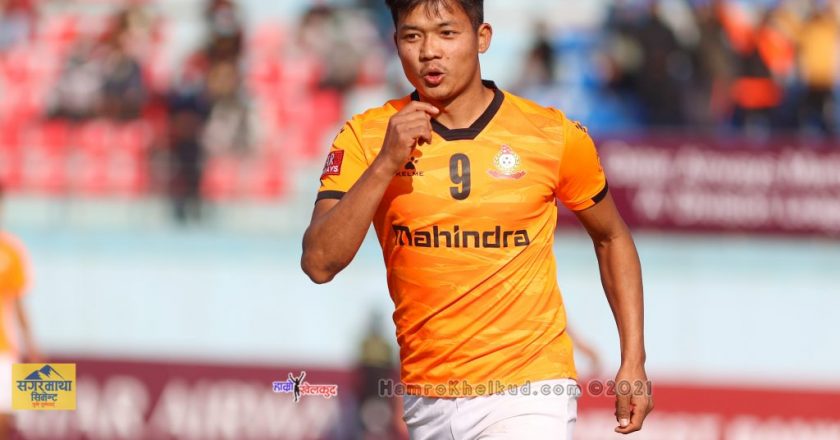Ashish Lama scores a brace as APF register first win