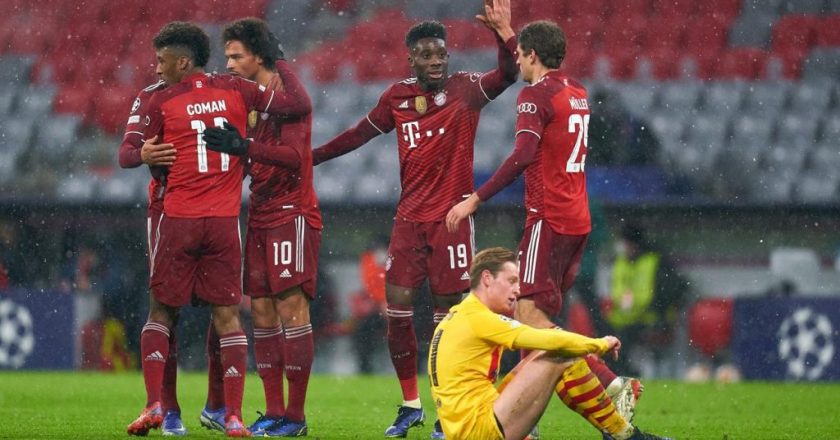 Barca crash out of Champions League