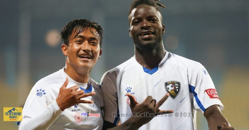 Messouke double helps NRT sink Friends Club