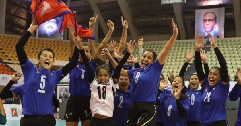 Holders Nepal defend Asian volleyball championship title