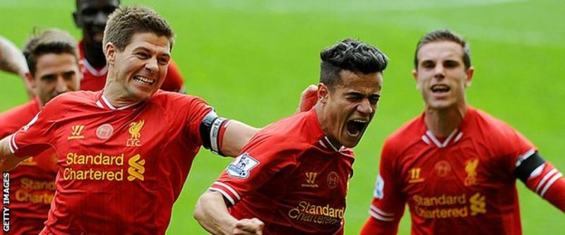 Playmaker Coutinho joins former captain Gerrard on loan at Aston Villa