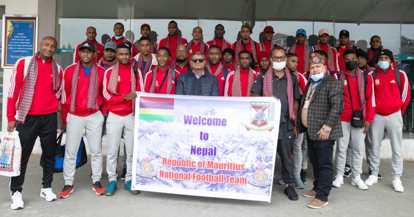 Mauritius arrives in Nepal for International Friendly