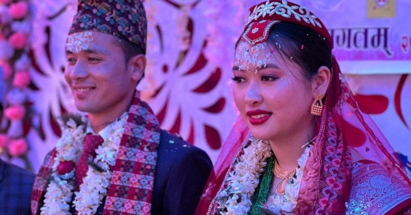 Midfielder Bishal Rai ties the knot