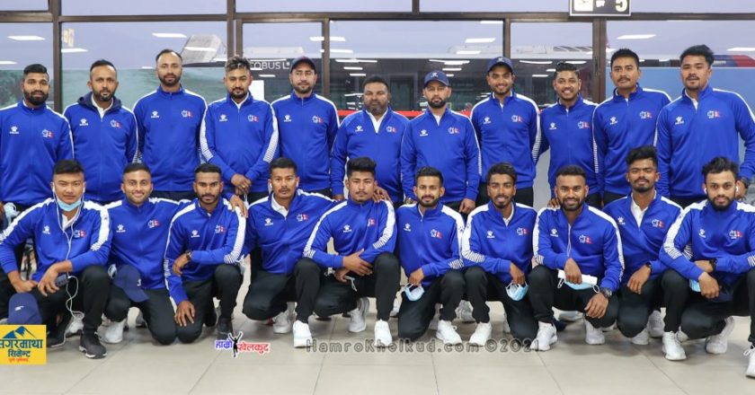Nepali cricket team reaches Oman