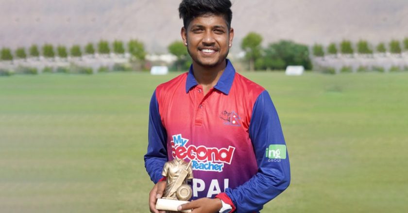 Sandeep Lamichhane adjudged man of the match for the first time in T20I