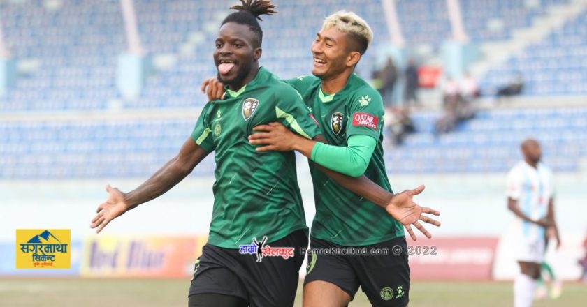 NRT Stuns Manang to climb to second position in league