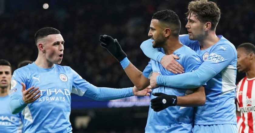 Man City extend lead atop Premier League to 12 points
