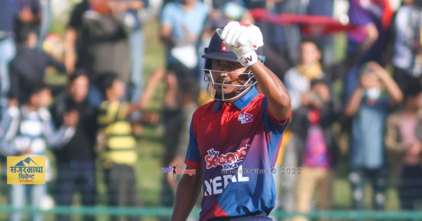 Rohit Poudel becomes the second Nepali cricketer to score ODI century