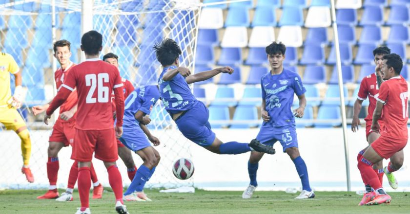 Chonburi FC of Thailand stun Nepal in a friendly match