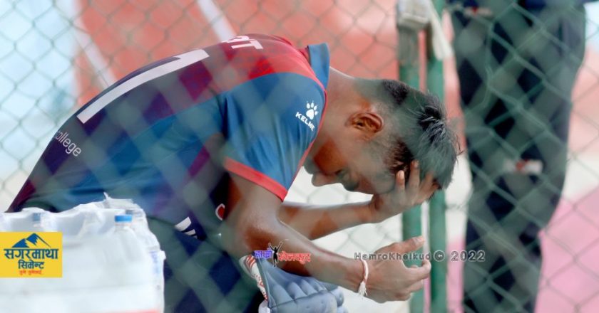 Poudel’s century in vain as PNG stuns Nepal by 6 runs