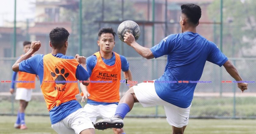 Bishal Rai back in training for national squad