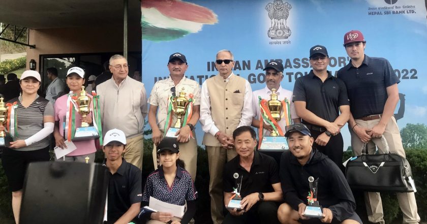 Mainali wins Indian Ambassador’s Golf Trophy