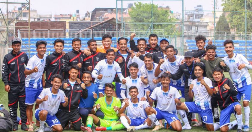 Khumaltar Youth Club promoted to A Division League