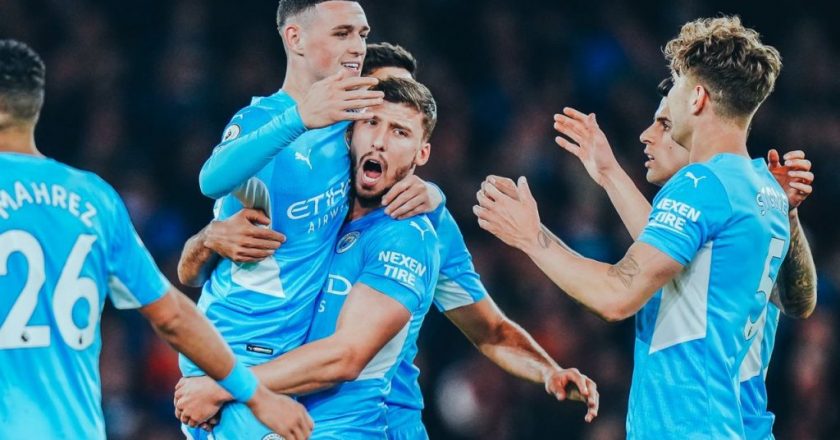 Man City back atop Premier League table