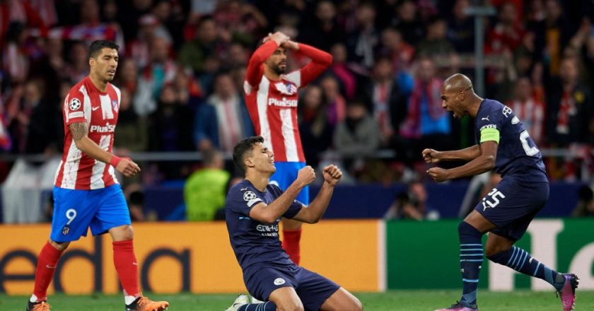 Manchester City advance to Champions League semis at the expense of Atletico Madrid