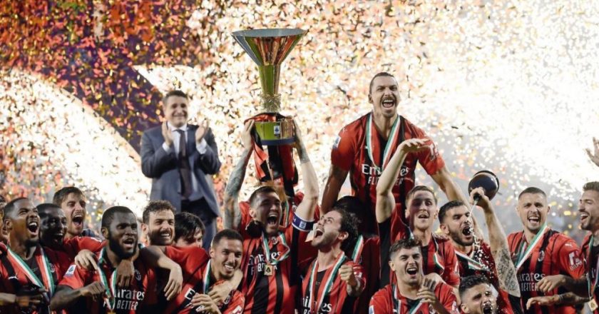AC Milan win Serie A title after 11 years