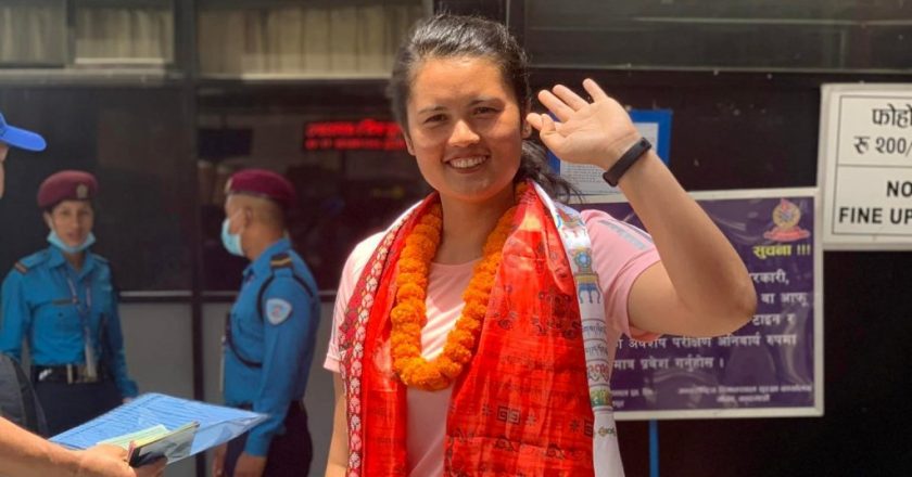Captain Aruna Shahi off to Netherlands for training