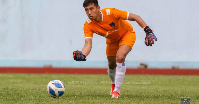 Goalkeeper Thakuri leaves training camp to avoid dispute
