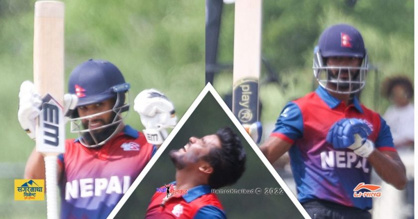 Nepal beat Oman in ICC World Cup Cricket League-2