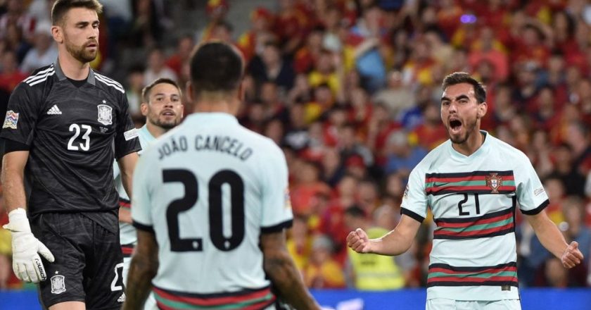 Spain and Portugal share spoils in Nations League