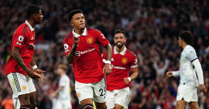 Manchester United registered its first win of the season