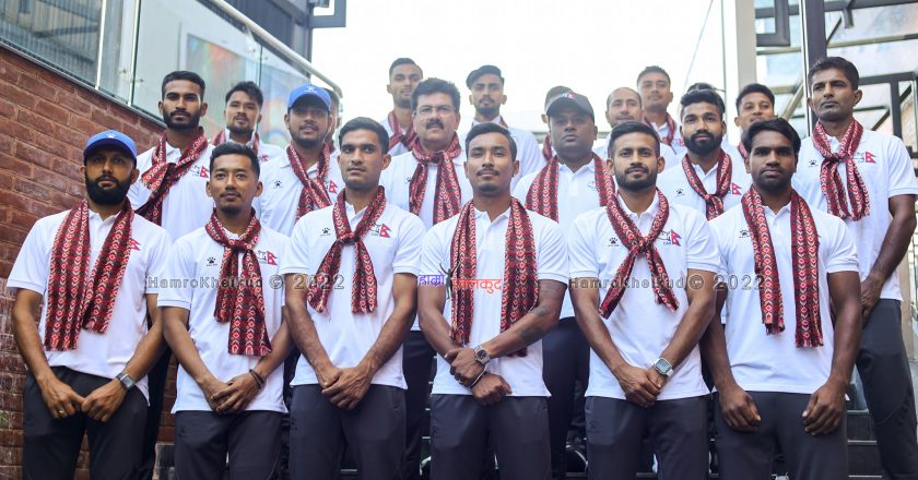 CAN bids farewell to the Cricket team