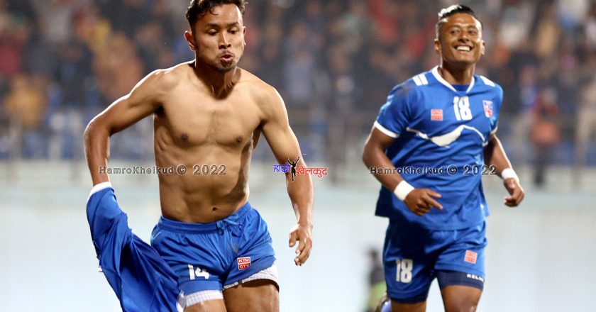 Anjan leads Nepal to a victory