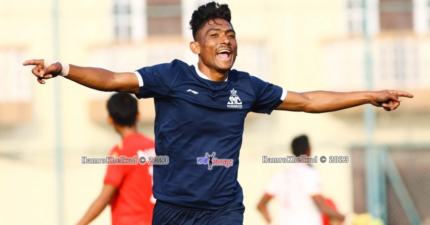 Dipak Raj strikes twice as Satdobato got off victorious start