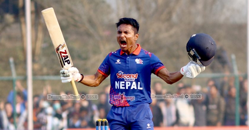 Rohit’s heroic helps Nepal record cent percent win