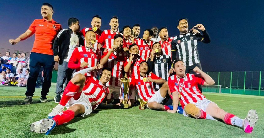 Nakheel Gurkhas FC wins Hatemalo New Year Cup 2023