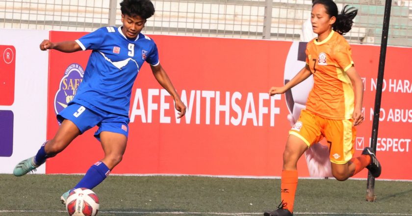 Amisha’s hat-trick guides Nepal to a comfortable victory
