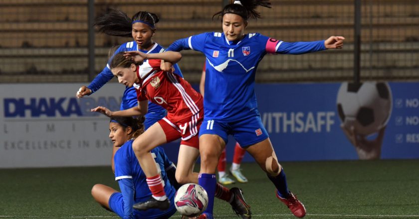 Russia moves a step closer to the title edging Nepal