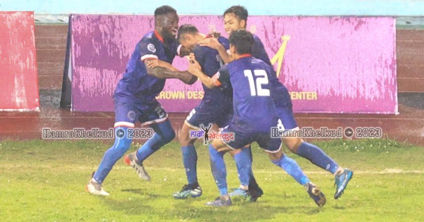 Aditya taps in late as Three Star twinkles on rainy evening