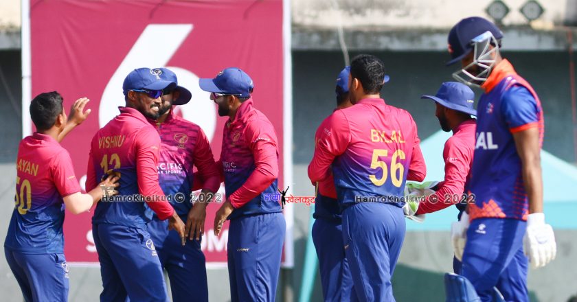 Nepal falls short of victory against UAE