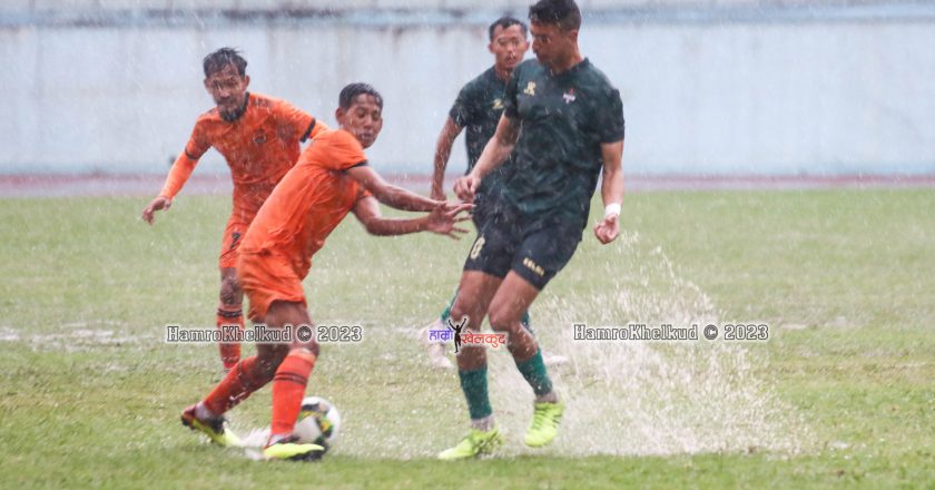 Rain aborts all three matches of the league