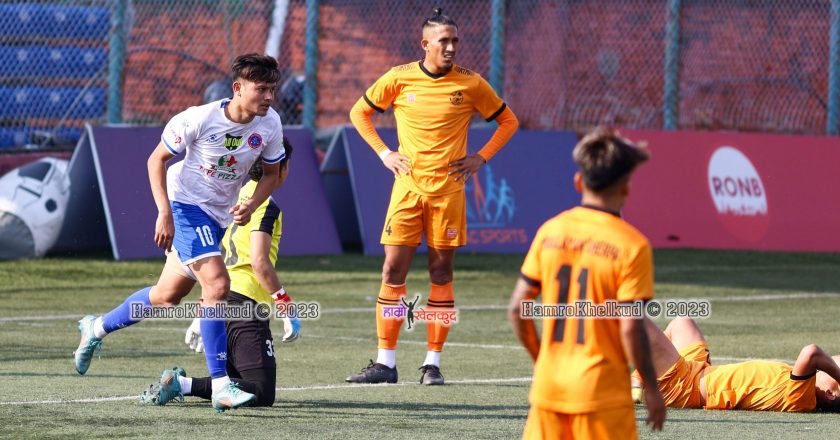 Bimal Scores First Goal of the League, Rescues Team from Defeat
