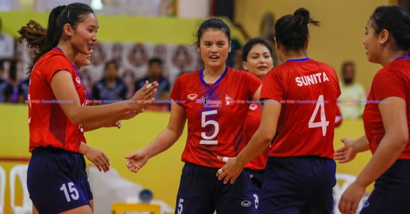 Nepal and India placed in the same group for CAVA Women’s Volleyball Challenge Cup