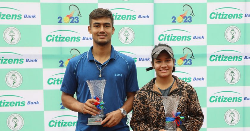 Abhishek and Abhilasha clinch Citizens Bank Tennis title