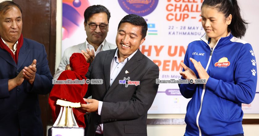 NVA unveils CAVA Challenge Cup’s trophy